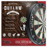 Outlaw Bristle Dartboard - Shot Darts New Zealand