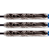 Warrior Tipu Steel Tip Dart Set-80% Tungsten - Shot Darts New Zealand