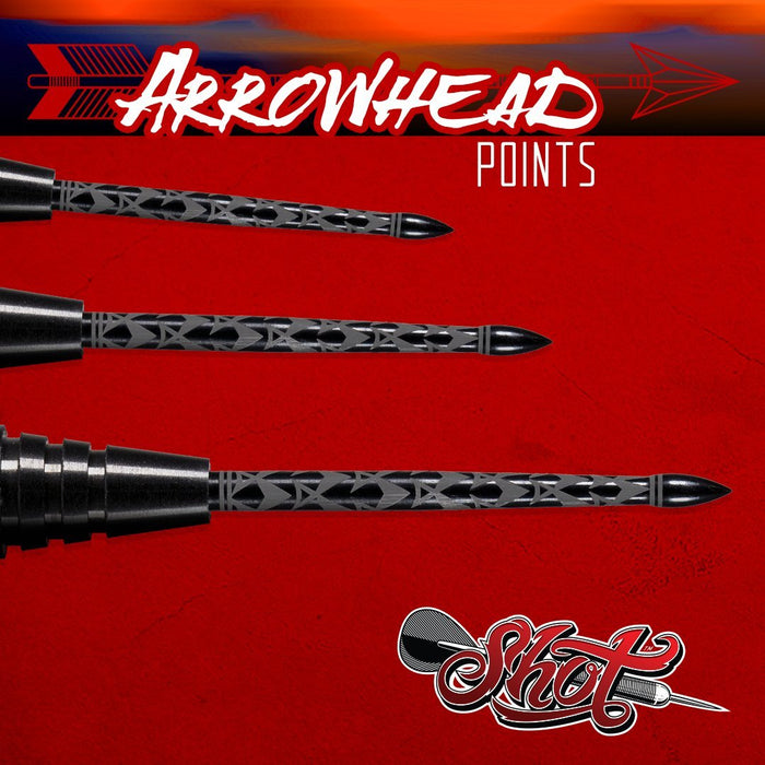 Shot Darts Arrowhead Point - Shot Darts New Zealand