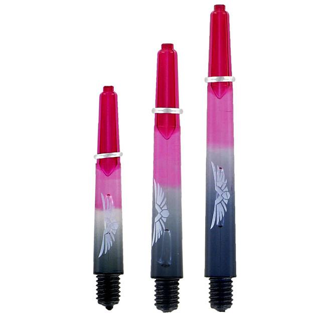 Eagle Claw Dart Shafts-Two Tone-Red Black - Shot Darts New Zealand